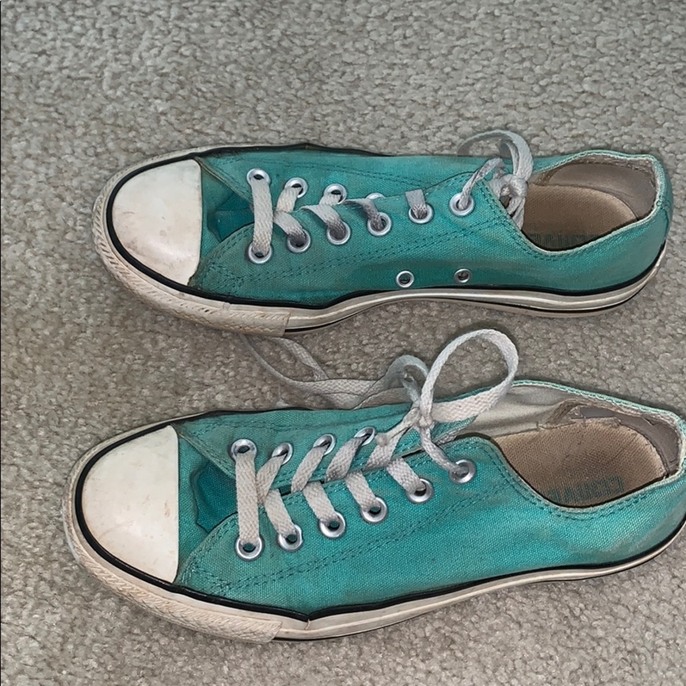 Turquoise Converse